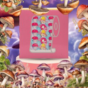 Mushroom Magic toilet tissue paper